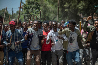 протест, эфиопия