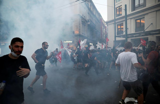 греция, протест, закон, демонстрация