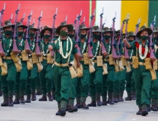 мьянма военный парад