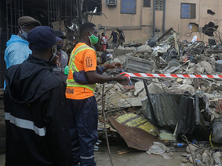 лагос нигерия обвал здание