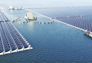 індія сонячна електростанція вода