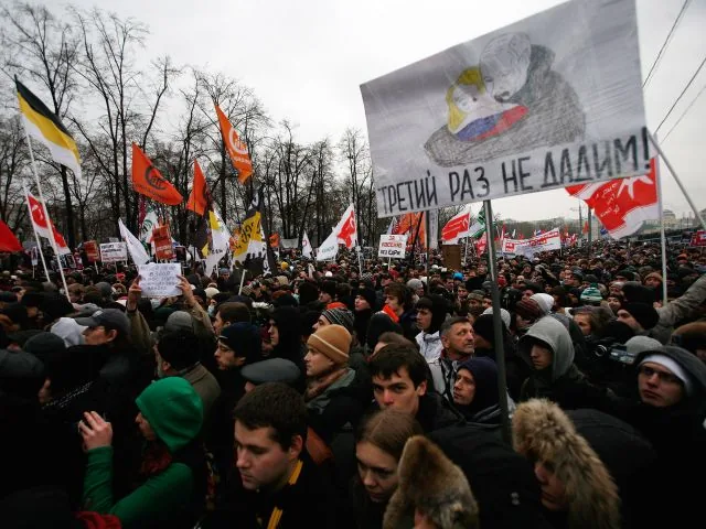 Несмотря на морозы, россияне вышли на митинги "За честные выборы"