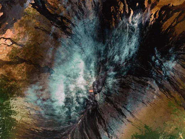 Опубликованы 10 самых потрясающих спутниковых ФОТО Google