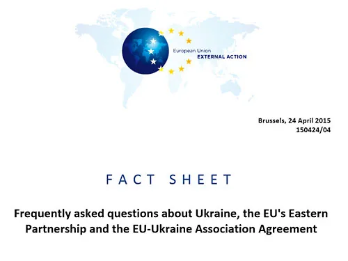 ЕС опубликовал новое опровержение мифов об Украине ЕС опубликовал новое опровержение мифов об Украине