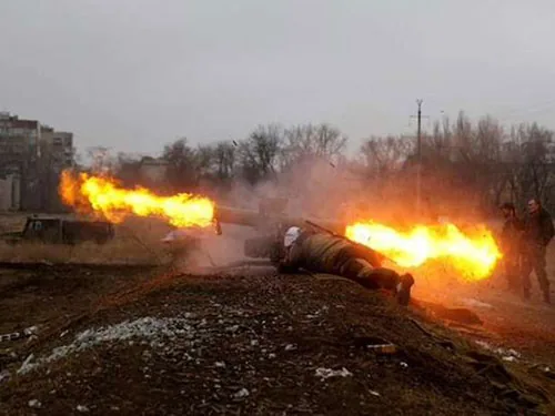 8 березня бойовики почали з обстрілів населених пунктів. ВІДЕО 8 березня бойовики почали з обстрілів населених пунктів. ВІДЕО
