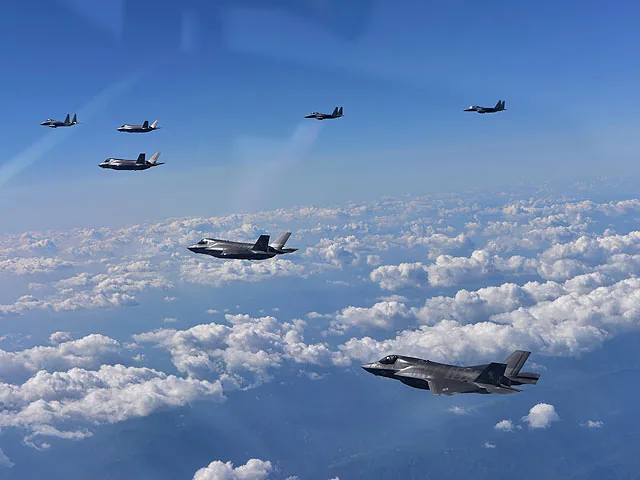 Провели совместные военно-воздушные учения США и Южная Корея