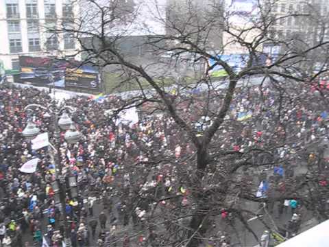 В Україні Єврореволюція засвідчила формування авторитарного правління. ВІДЕО