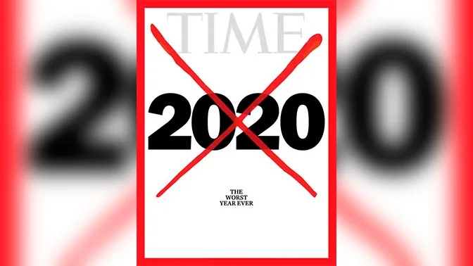 Поставил крест на 2020-м журнал Time, объявив его худшим в истории Поставил крест на 2020-м журнал Time, объявив его худшим в истории