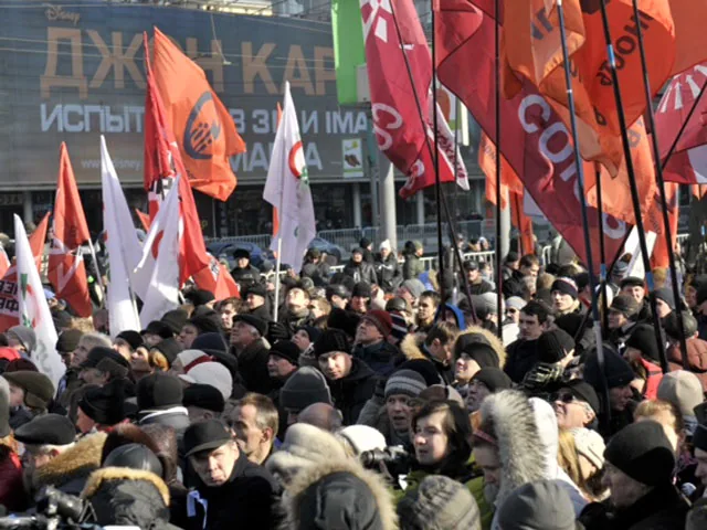 Митинг на Новом Арбате: ХРОНИКА