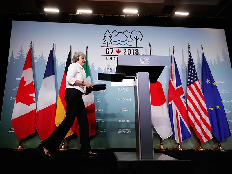 Лидеры G7 договорились сообща вводить санкции против России