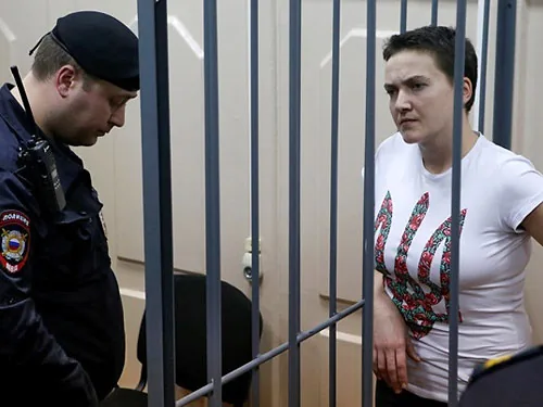 Савченко изолировали и держат под видеонаблюдением