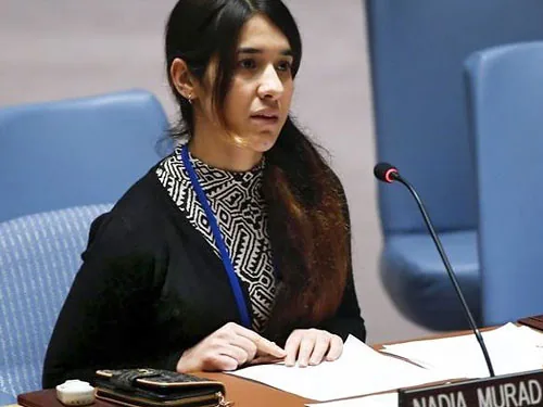 Бывшая секс-рабыня джихадистов получила премию Гавела