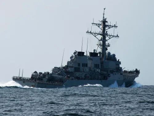 Американский эсминец зашёл в Чёрное море