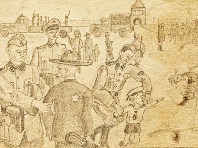 Художник из Освенцима: рисунки узника лагеря смерти впервые показаны на выставке