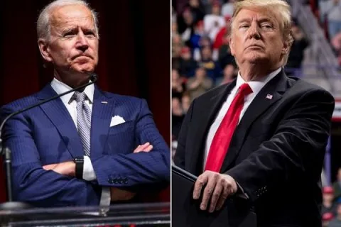 В президентських перегонах Байден пішов на таран Трампа: що відбувається з рейтингами В президентських перегонах Байден пішов на таран Трампа: що відбувається з рейтингами