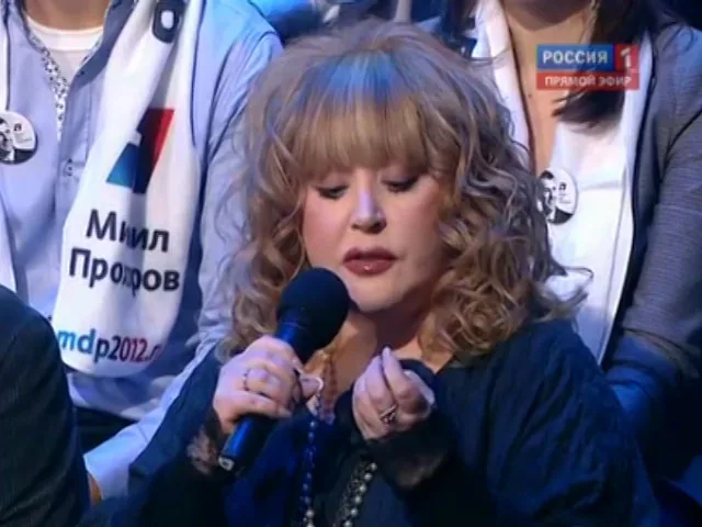 Жириновский на дебатах с Прохоровым оскорбил Пугачеву. ВИДЕО