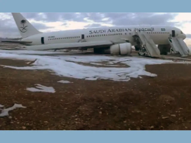 Лайнер с 315 пассажирами на борту экстренно сел в Саудовской Аравии. ВИДЕО