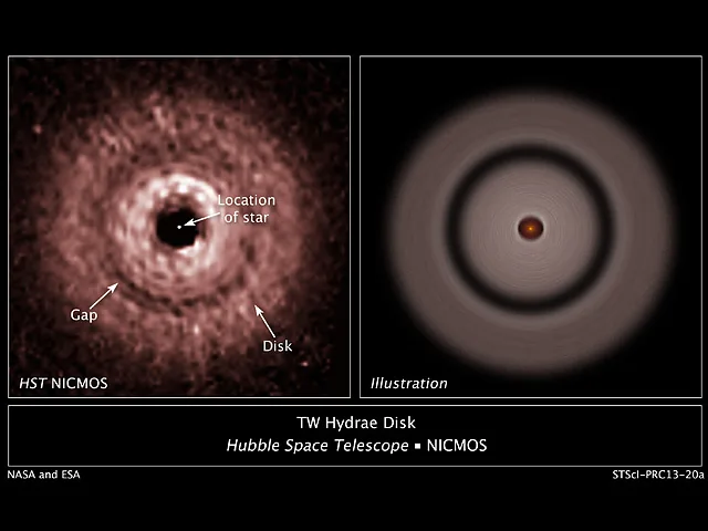 Планету-гигант, “которой не может быть”, обнаружил телескоп Hubble Планету-гигант, "которой не может быть", обнаружил телескоп Hubble