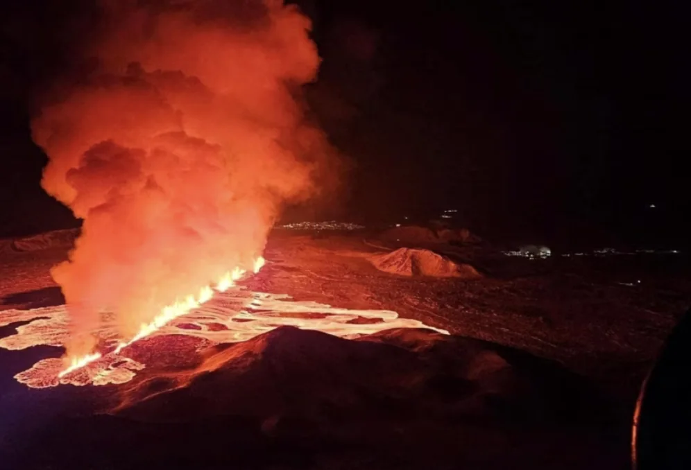 В Ісландії почалося виверження вулкану