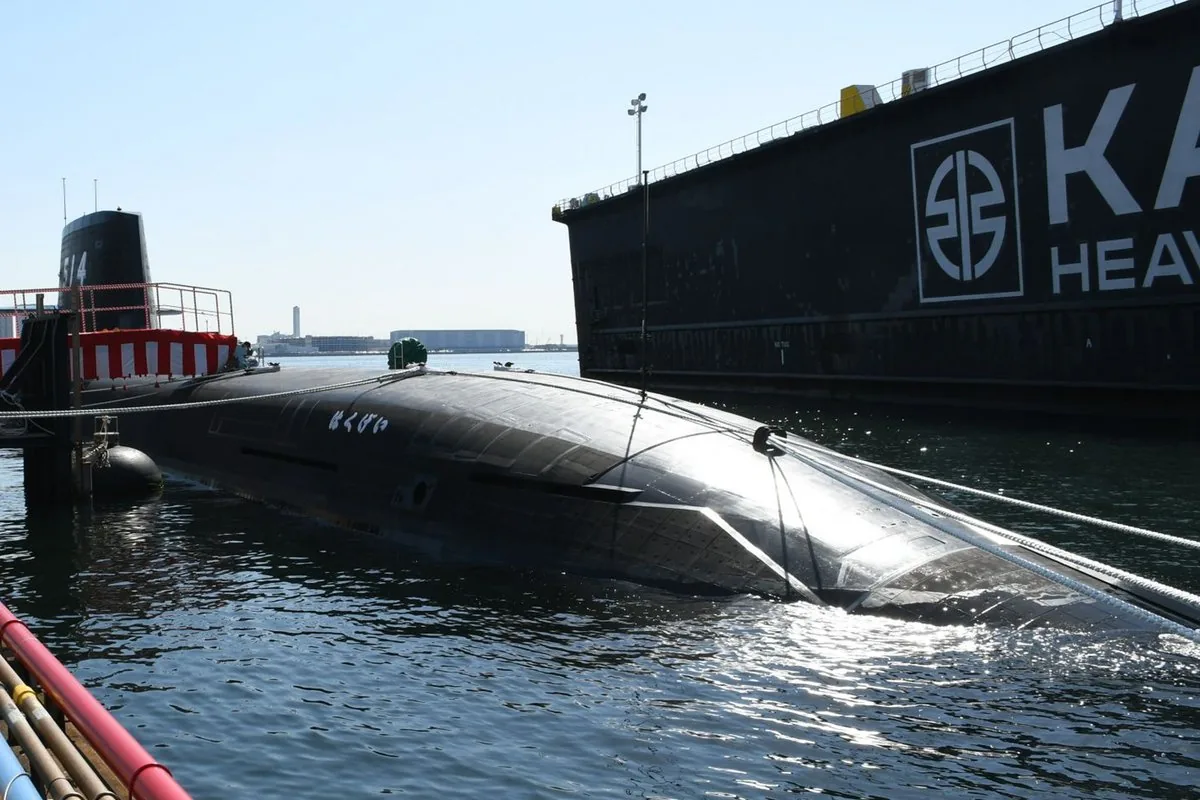 Новий підводний човен Японія ввела в експлуатацію