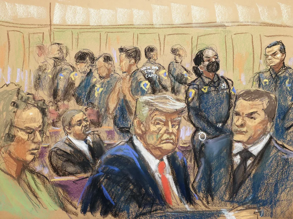 На заставу в $200 тисяч у справі про втручання у вибори погодився Трамп