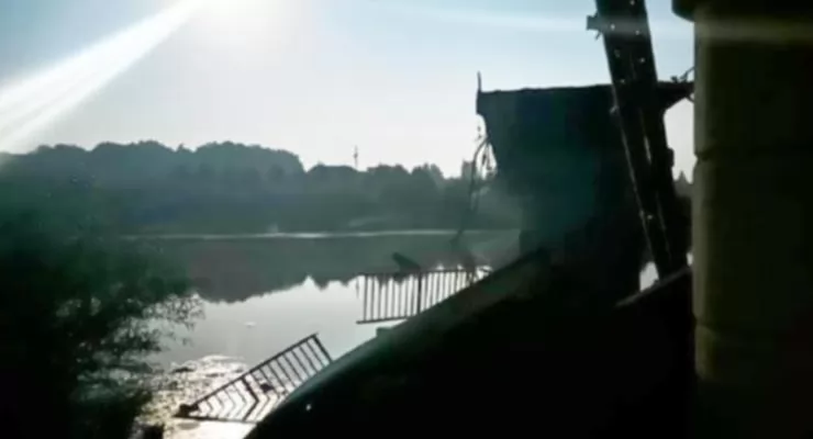 На знищення ЗСУ останнього моста через Сейм скаржаться в росії