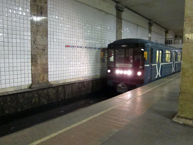 На "Парке культуры" упал на рельсы человек в московском метро