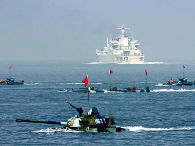 Военно-морские учения возле Тайваня собирается провести Китай