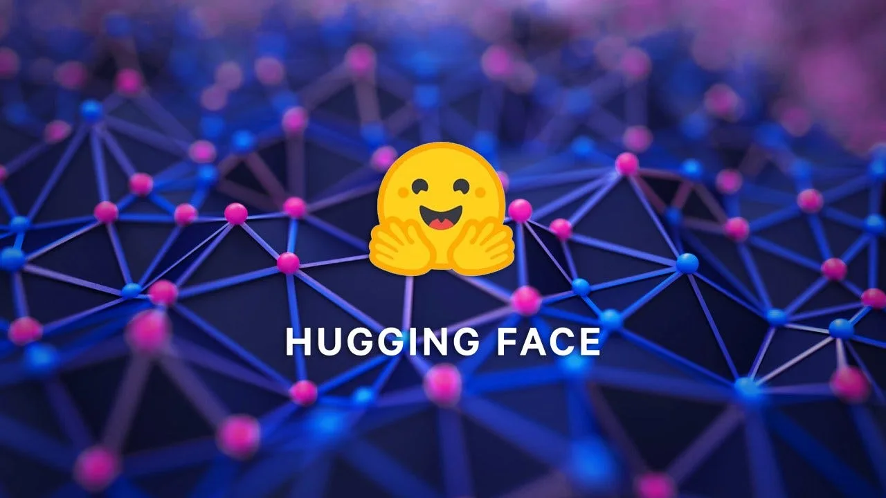 логотипи Nvidia та Hugging Face на екрані комп’ютера