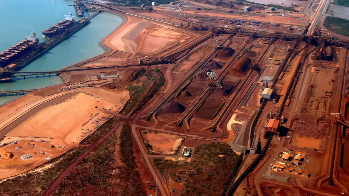 Залізорудний термінал Port Hedland у Західній Австралії