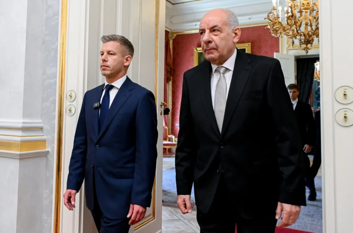 Петер Мадяр і Андраш Баку