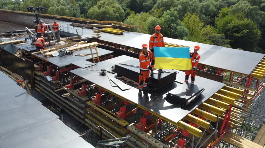 Іван Федоров під час робочої зустрічі щодо відновлення інфраструктури України
