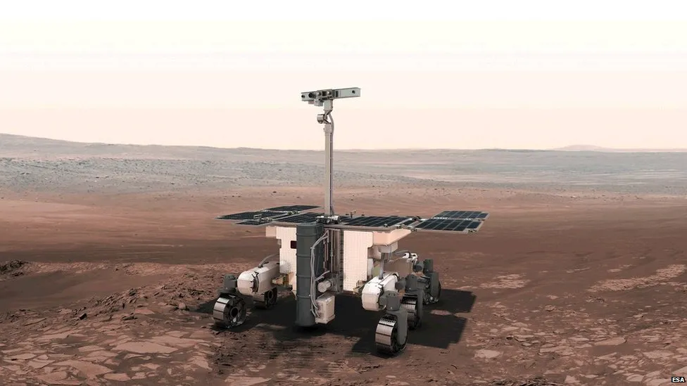 Rosalind Franklin випробування марсохода, Rosalind Franklin, ExoMars, Марс, ESA