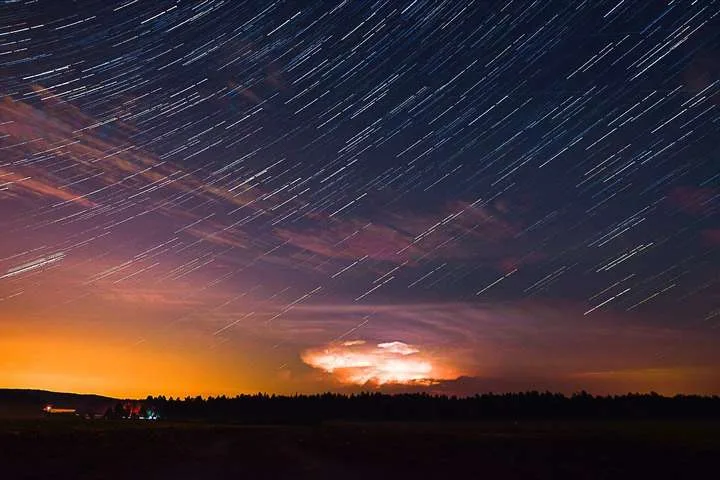 Оріоніди, комета Галлея, метеори